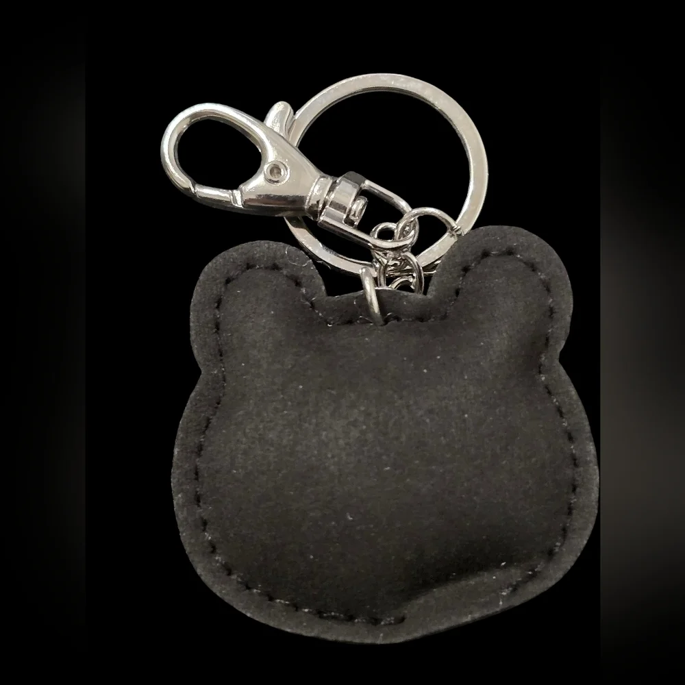 Bear Rhinestone Bag Charm Keychain